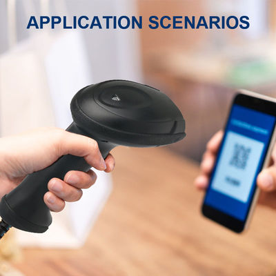 DYscan 1D Barcode Scanner USB 300 Scans/sec Handheld CMOS Reader