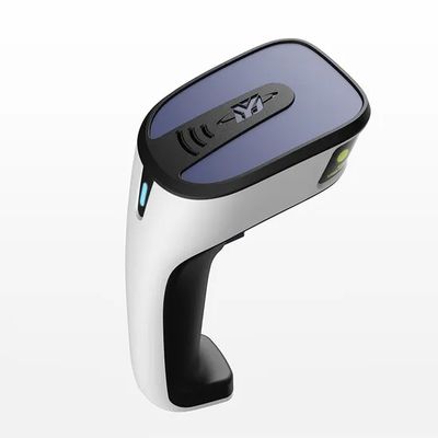 দীর্ঘ কর্মঘণ্টার জন্য 2200mAh ব্যাটারি সহ 1D/2D QR কোড স্ক্যানিং সহ 2.4GHz ওয়্যারলেস 2D বারকোড স্ক্যানার