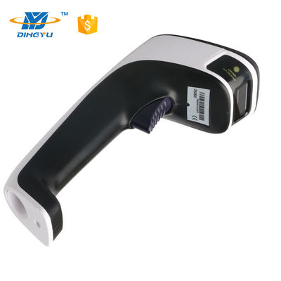 ব্লুটুথ 2D হ্যান্ডহেল্ড বারকোড স্ক্যানার 25CM/S ডিকোডিং স্পিড 2.4G USB কেবল সহ
