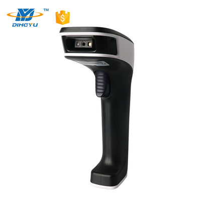 ব্লুটুথ 2D হ্যান্ডহেল্ড বারকোড স্ক্যানার 25CM/S ডিকোডিং স্পিড 2.4G USB কেবল সহ